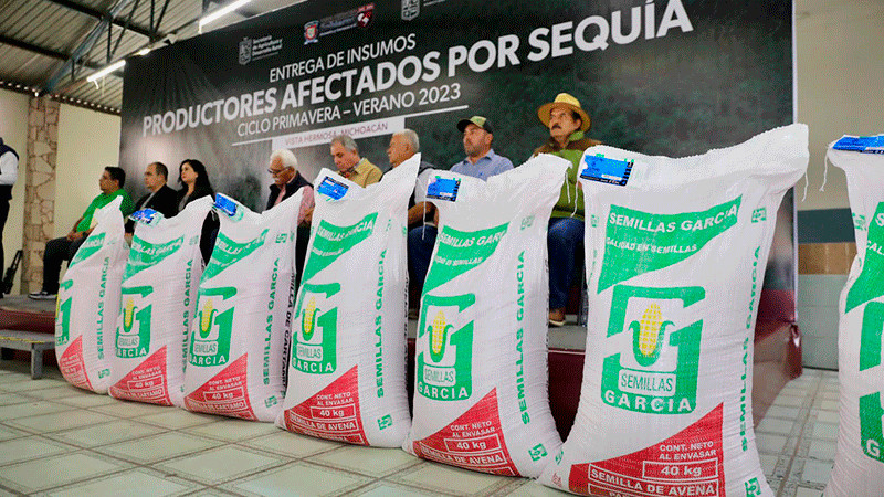 Con plan hídrico, Sader apoya a productores afectados por sequía