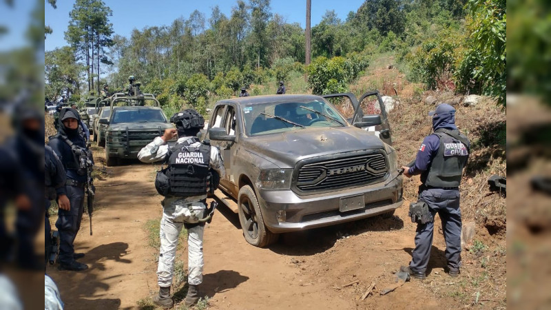 Presume SSP Michoacán logros de 2023: Dos mil 700 detenidos, 1.3 toneladas de droga asegurada y mil armas y explosivos incautados