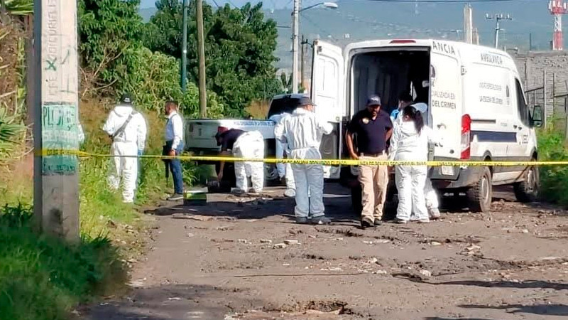 Hallan cuerpo sin vida en Tarímbaro, Michoacán