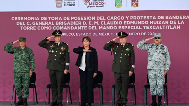 Asume Sedena mando especial en Texcaltitlán, Estado de México