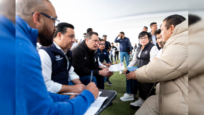 Encabeza Mauricio Kuri primera jornada “Aquí Contigo” del año 