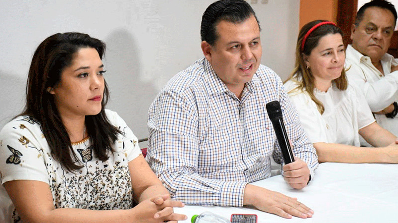 Sergio Ochoa se reincorpora a sus tareas partidistas en el Comité Directivo Estatal del PRI Michoacán: Memo Valencia