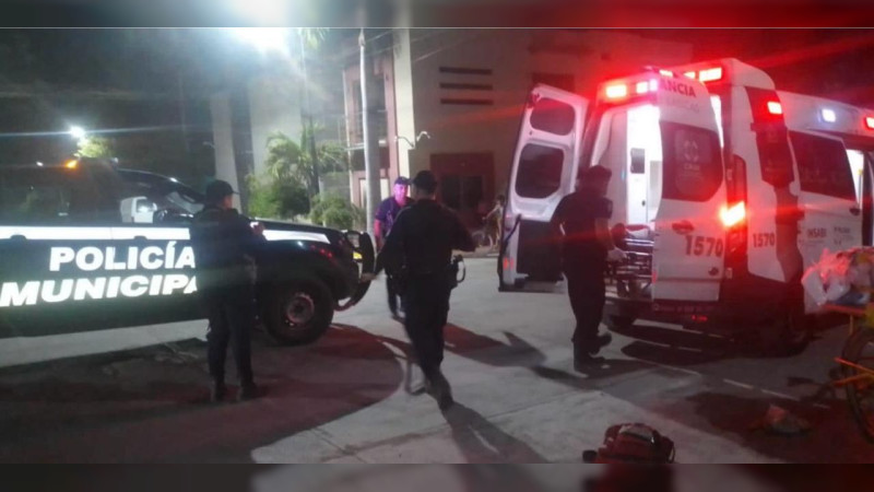 Balean a un individuo eñ Aoatzingán, Michoacán, muere en el hospital