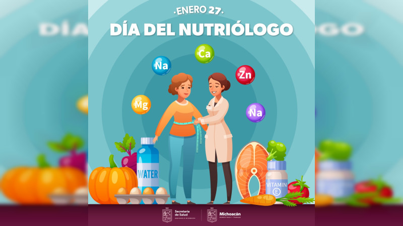 Celebran Día del Profesional en Nutrición en Michoacán