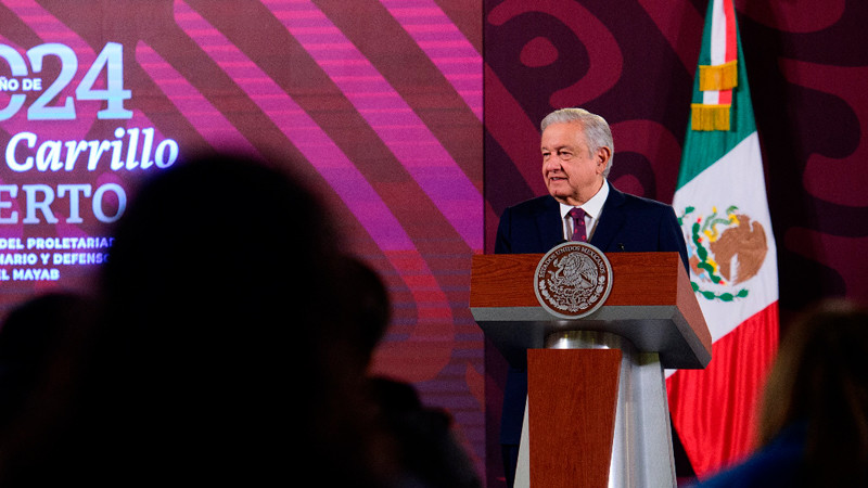 No vamos a cambiar ni a revisar la estrategia de seguridad, asegura AMLO