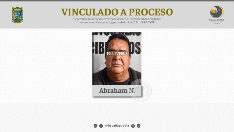 Aprehensión y vinculación a proceso por violación equiparada en Puebla, Puebla