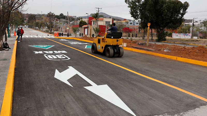 En marcha, 70 reencarpetamientos viales en Morelia, Michoacán