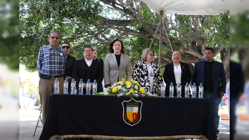 Ciudad Hidalgo: Conmemoran el 95 aniversario de la fundación del Colegio Guadalupana Plancartino “José María Morelos”