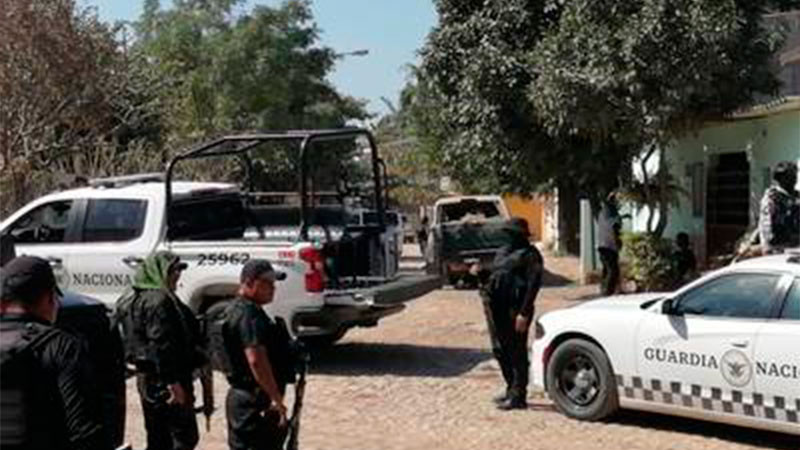 Reportan enfrentamiento entre Guardia Nacional y civiles armados; hay cuatro lesionados