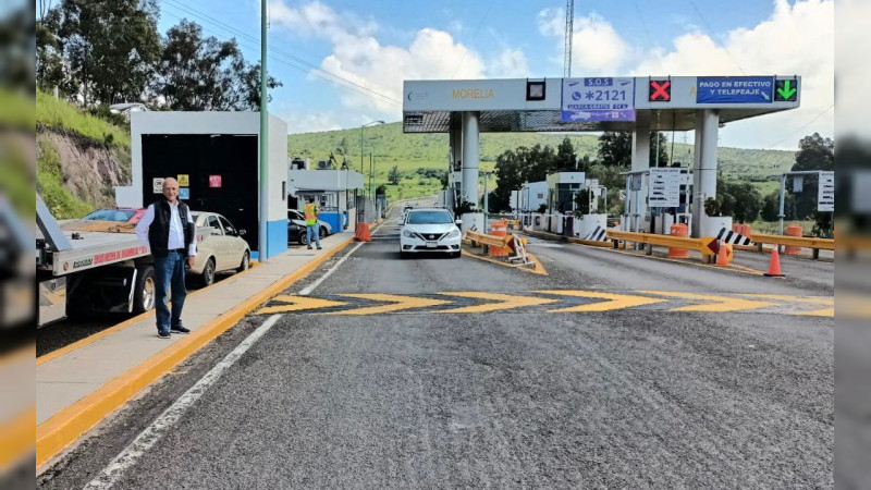 Ya se puede pagar con telepeaje en todas las autopistas de Michoacán