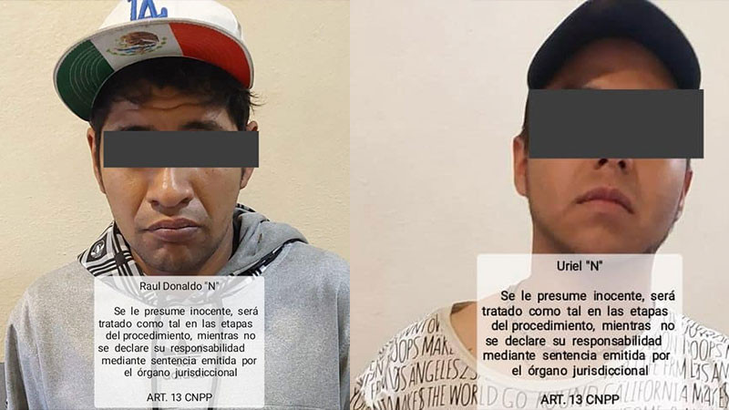 Policías de Mazatlán, Sinaloa, arresta a dos personas por alterar el orden en vehículo robado 