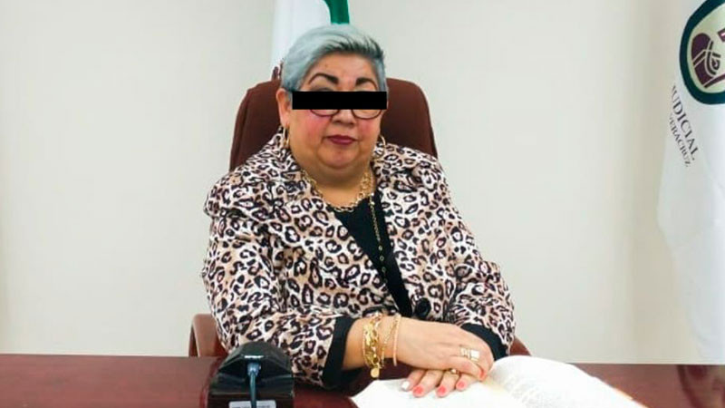 Angélica Sánchez, exjueza de Veracruz, fue vinculada a proceso por tráfico de influencias