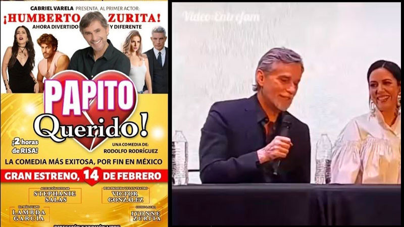 Este 14 de febrero Humberto Zurita volverá a ser “Papito Querido” en CDMX