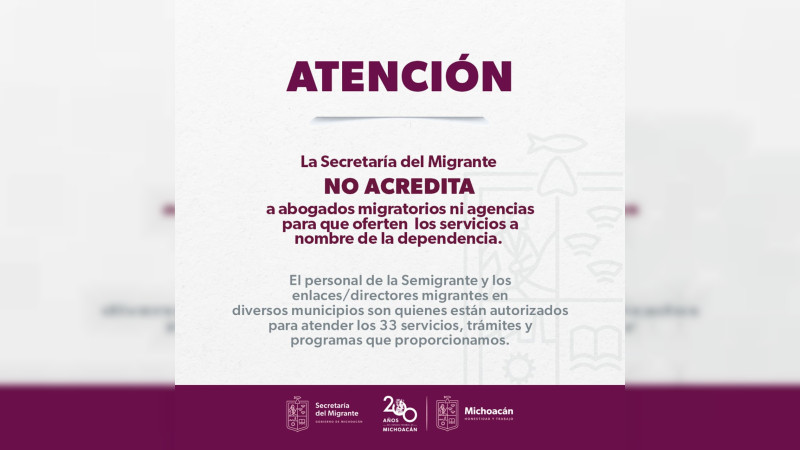 Semigrante alerta sobre presuntos agentes que ofertan servicios a paisanos