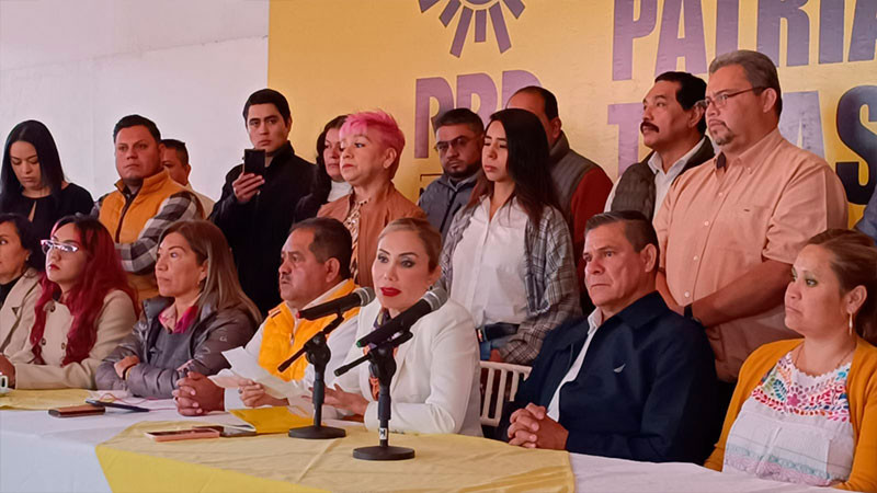 Acusan perredistas michoacanos que consejo del PRD fue un “agandalle”