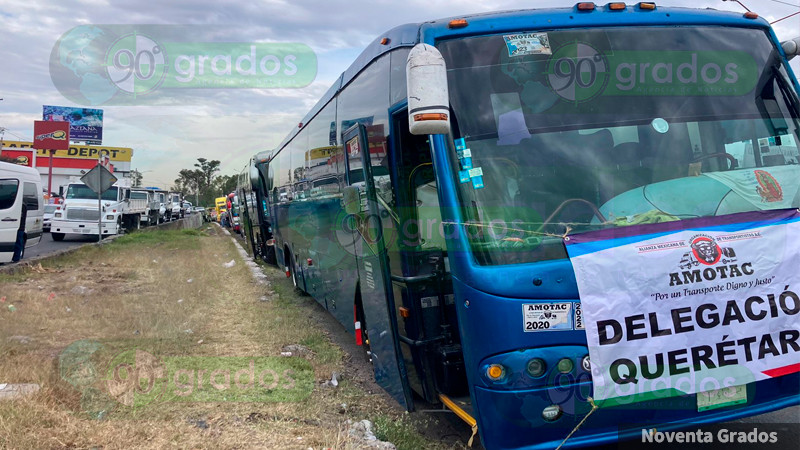 384 robos diarios a transporte a nivel nacional y 48 robos al transporte en lo que va del año en Querétaro: AMOTAC