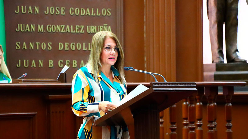 Seguridad y bienestar para la niñez michoacana: Luz María García