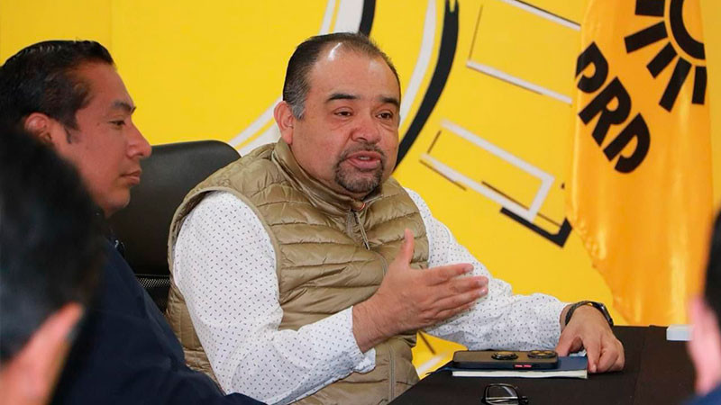 Toma posesión Norberto Antonio Martínez, como nuevo Secretario de Asuntos Electorales del PRD en Michoacán 