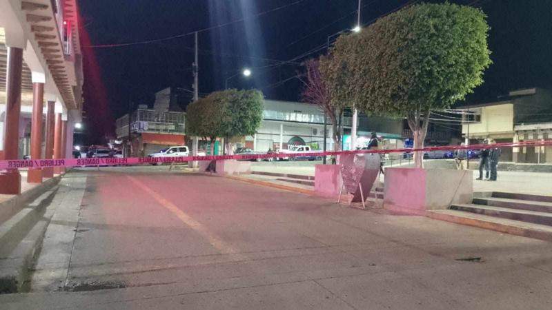 Atacan Jefatura de Tenencia en Tarecuato, Tangamandapio, Michoacán