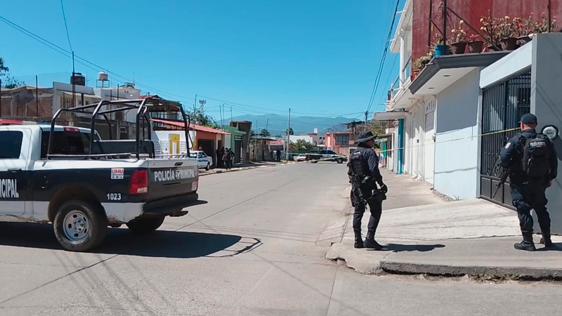 Disparan contra vivienda en Uruapan, Michoacán; solo hubo daños materiales