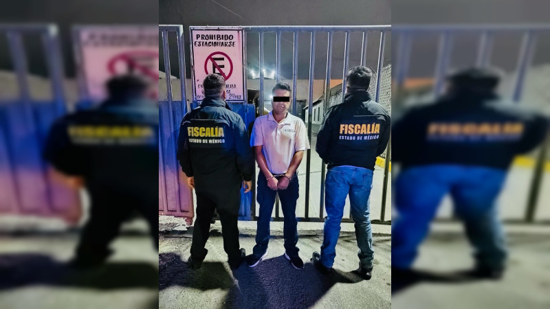 Fiscalía de Nezahualcóyotl captura a hombre por extorsión: Amenazó a comerciante con hacer daño a sus hijos