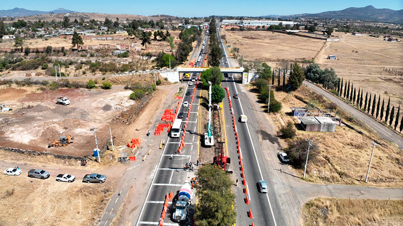 Segundo circuito periférico de Morelia se construye sin generar deuda: SCOP