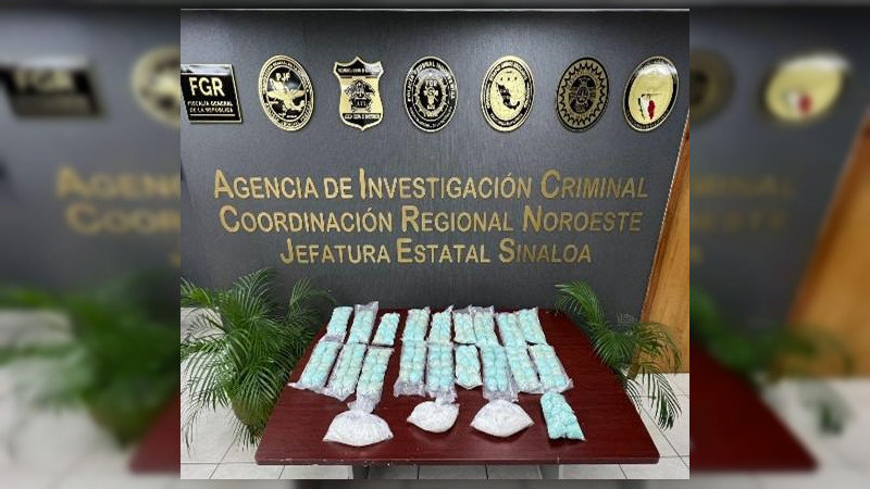 Aseguran 190 mil pastillas y 2 kilos de opioide, en paquetería de Culiacán, Sinaloa