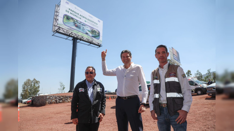 Parque Agrologístico de Morelia Occidente, detonará el poniente de la capital: Alfonso Martínez