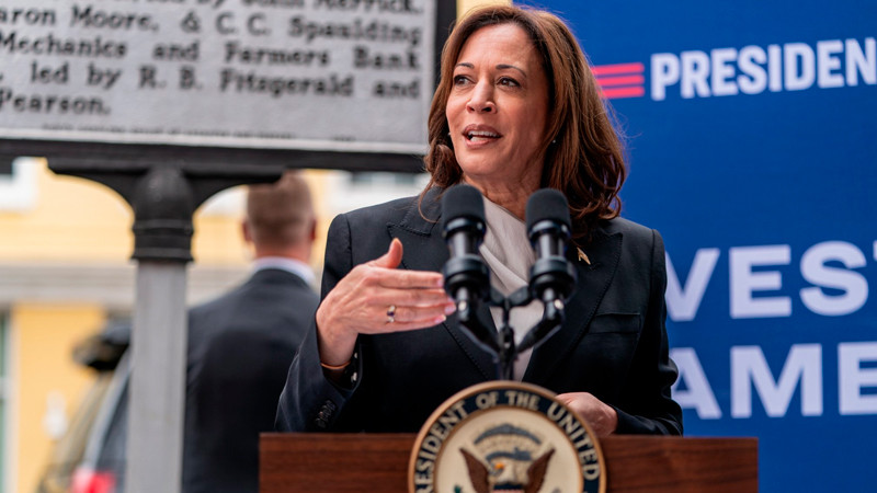 Pide Kamala Harris un 