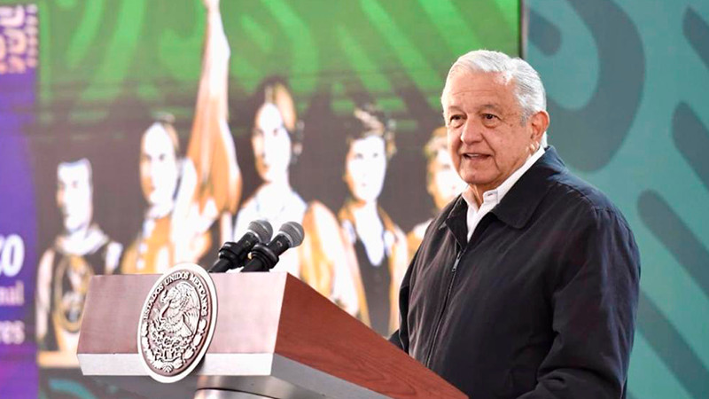 Pide AMLO que mujeres 