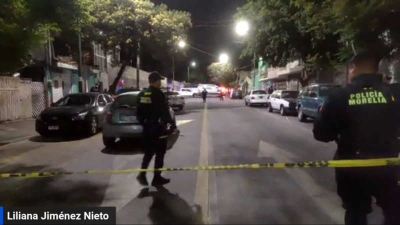 Asesinan a  balazos a un hombre en la colonia Félix Ireta en Morelia