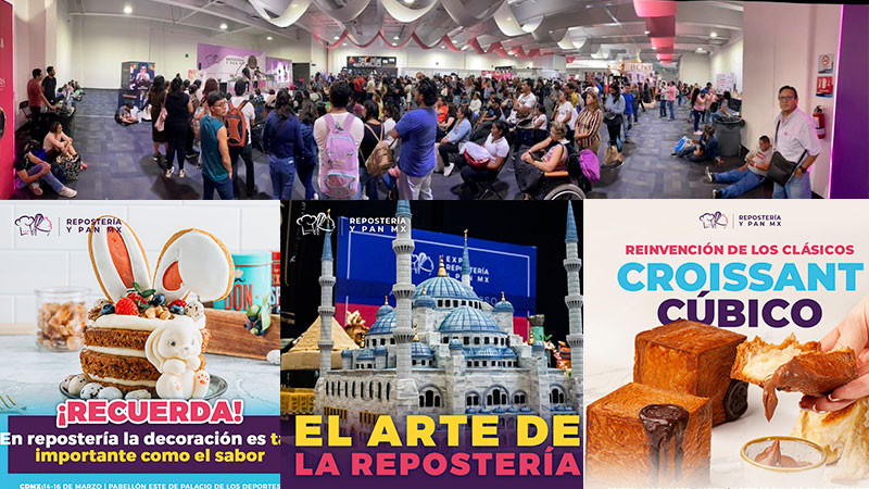 El palacio de los deportes, en Ciudad de México, albergará la VI Expo Repostería y Pan MX