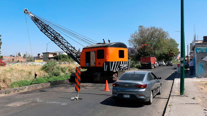 Por limpieza de ríos y drenes, habrá maquinaria pesada maniobrando en vialidades de Morelia, Michoacán 