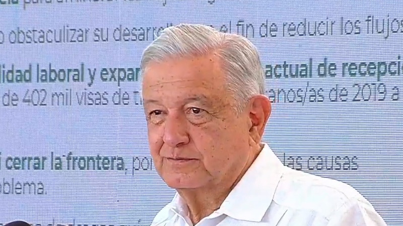 Admite AMLO que 