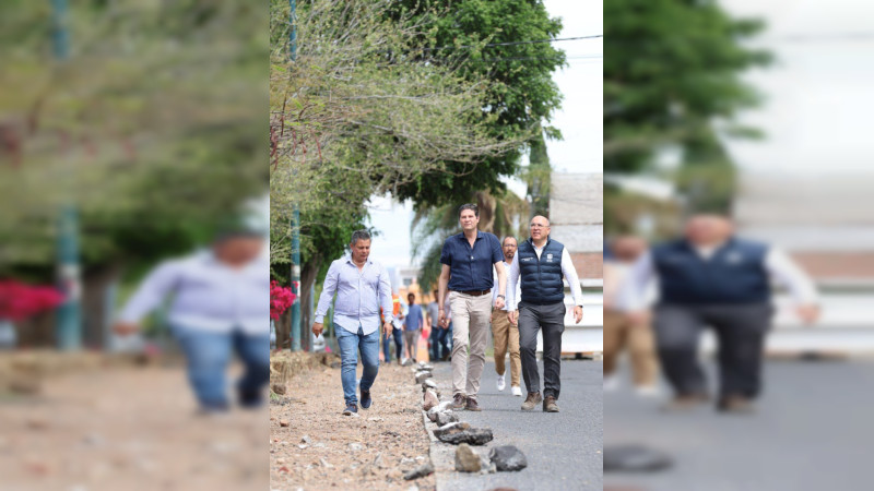 Informa Alfonso Martínez sobre reducción de carriles en av. Quinceo por obra peatonal 