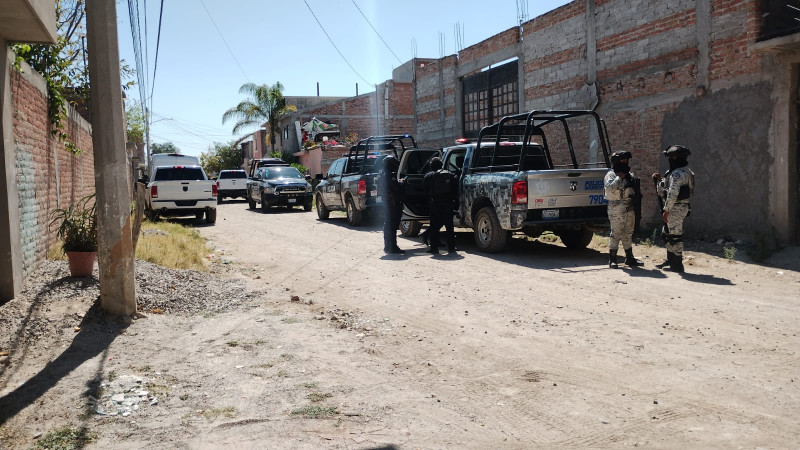 Ataque armado en vivienda de Celaya, Guanajuato, deja a dos sin vida