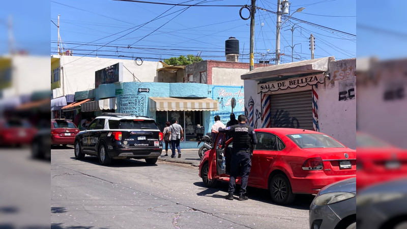 Dos detenidos tras persecución policial en la colonia Satélite en Querétaro