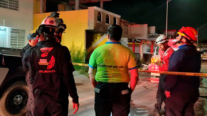 Una persona pierde la vida y 3 más resultan heridas en incendio, en Juárez, Nuevo León