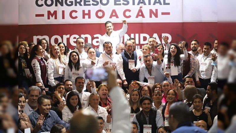 Adelanta Morena, nueva lista de diputaciones para Michoacán