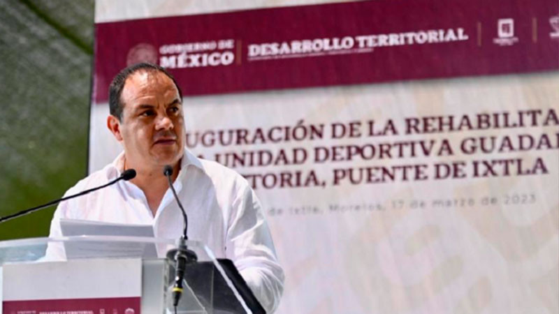 Congreso de Morelos aprueba solicitud para que Cuauhtémoc Blanco se separe del cargo como gobernador