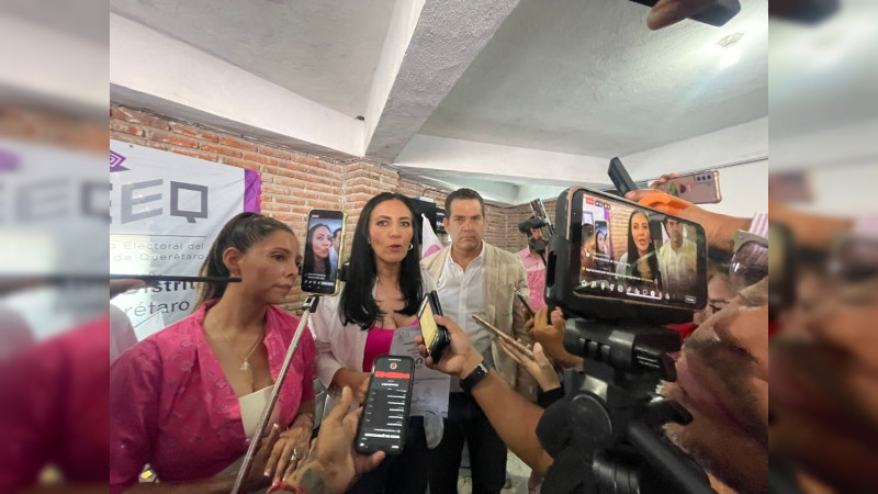 Paloma Arce va por seguridad en el municipio de Querétaro