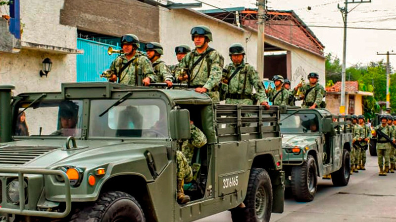 Se registra enfrentamiento entre militares y grupo armado en Chiapas; hay dos muertos y un policía herido