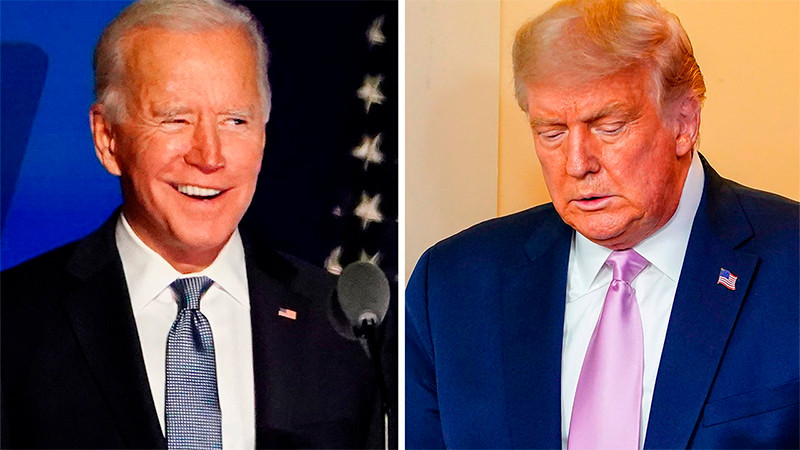 Asegura Biden que Trump es la 