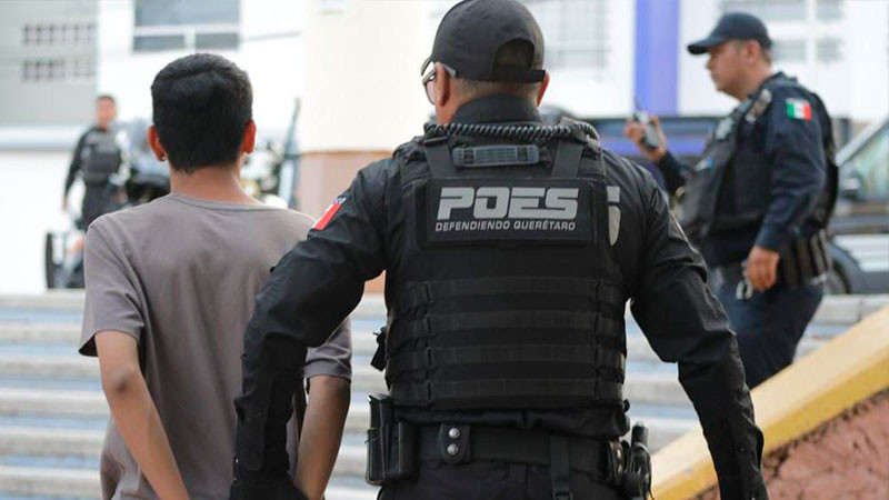 En abril, Policía de Querétaro detuvo a más de mil personas por la comisión de delitos