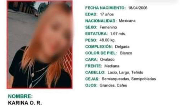 En Cuitzeo, Michoacán hallan muerta a joven mujer de 17 años