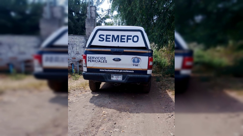 Localizan cadáver dentro de un ojo de agua en Chilchota, Michoacán 