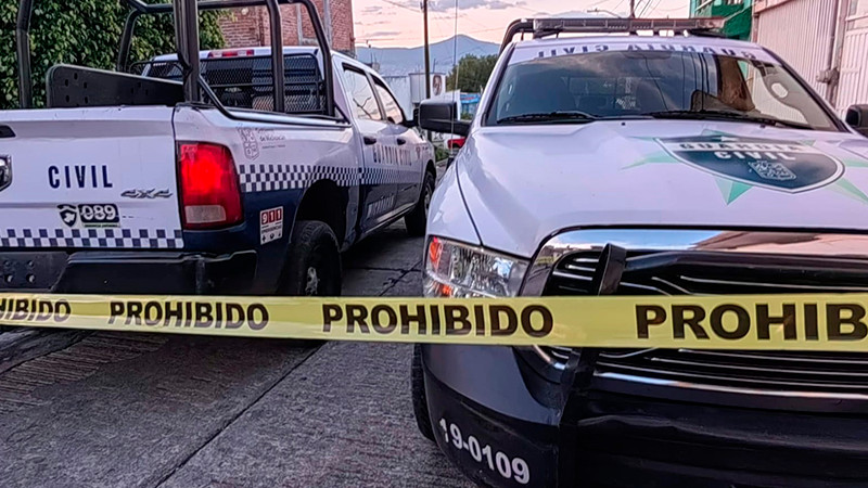 Grave taxista tras ser atacado con arma de fuego en Morelia, Michoacán 