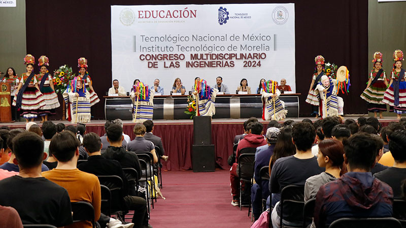 Inicia Congreso Multidisciplinario de las Ingenierías en el Tecnológico de Morelia