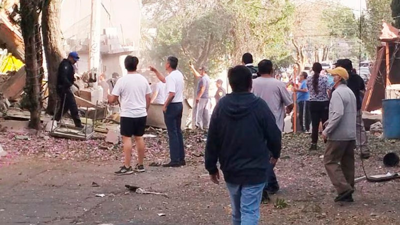 Se registra explosión en domicilio de Tlalpan; hay dos menores heridos de gravedad