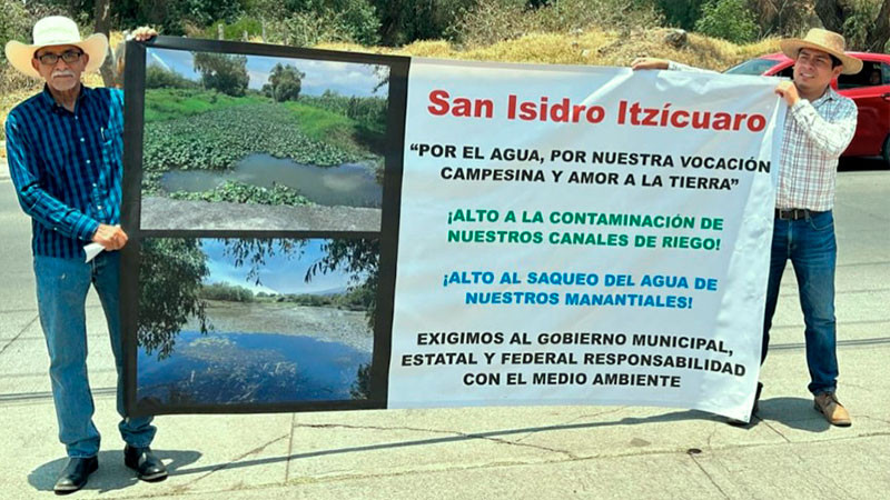 Presentan queja en la CEDH Michoacán por violación al derecho al medio ambiente sano